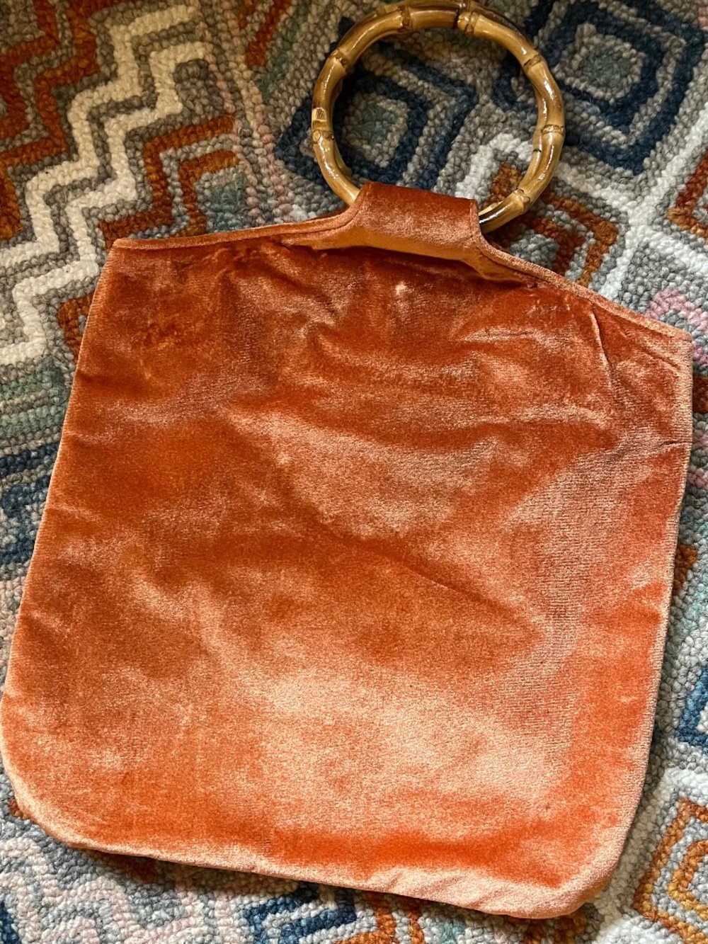 Kayu/Reformation Velvet Tote